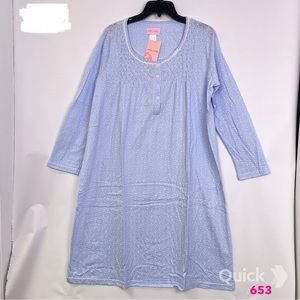 NWT Blue Dolly Cotton Nightgown